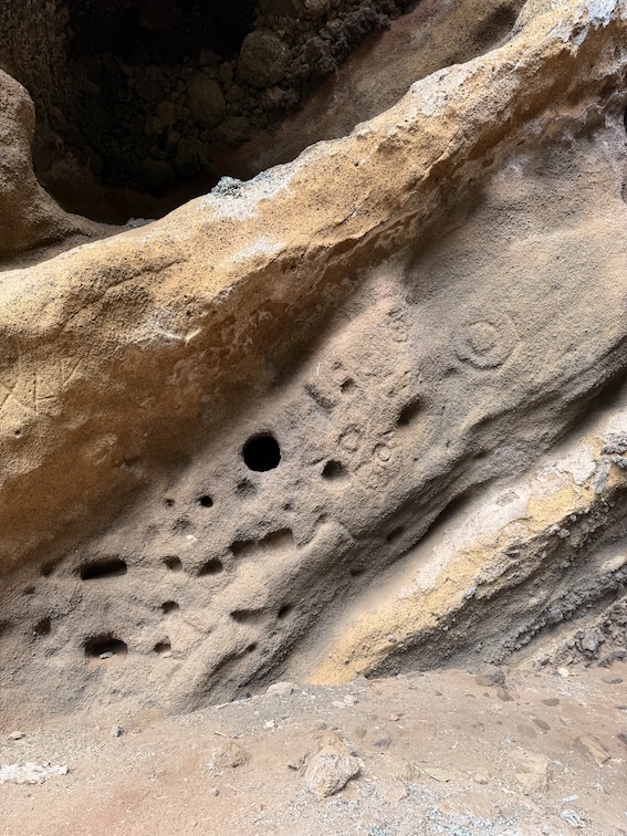 Petroglyphen Garafía — Felsritzungen aus prähistorischer Zeit