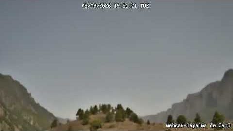 Caldera am 8. September 2026 (Bild aus dem Zeitraffer)