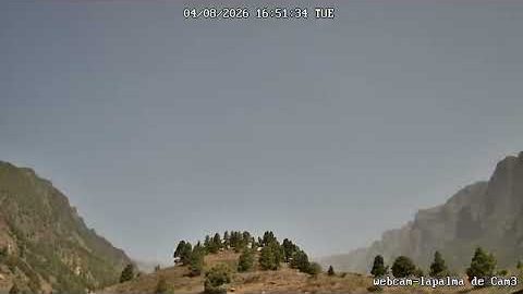 Caldera am 4. August 2026 (Bild aus dem Zeitraffer)