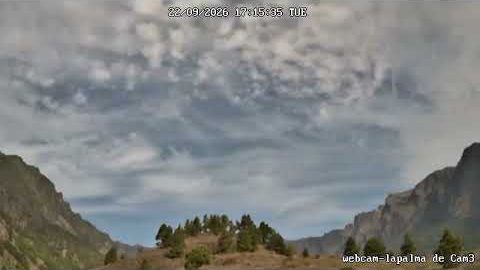 Caldera am 22. September 2026 (Bild aus dem Zeitraffer)