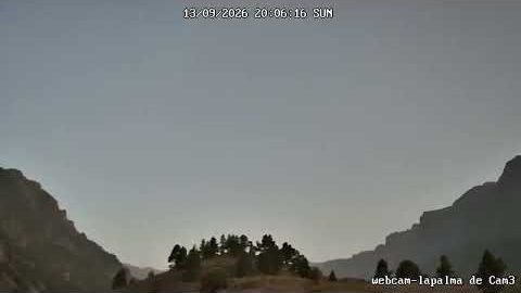 Caldera am 13. September 2026 (Bild aus dem Zeitraffer)