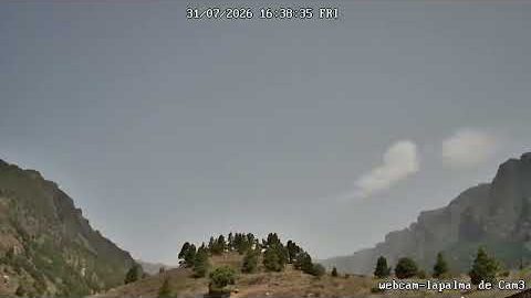 Caldera am 31. Juli 2026 (Bild aus dem Zeitraffer)