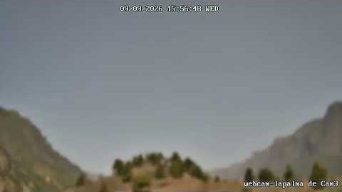 Caldera am 9. September 2026 (Bild aus dem Zeitraffer)