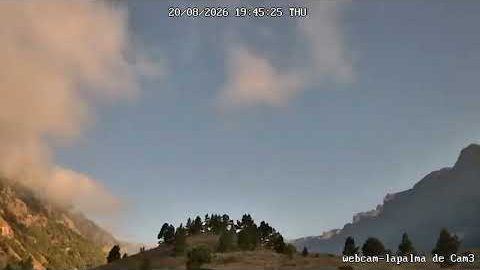 Caldera am 20. August 2026 (Bild aus dem Zeitraffer)
