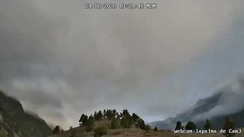 Caldera am 24. August 2026 (Bild aus dem Zeitraffer)