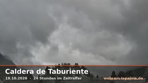 Zeitraffer Caldera, Montag, 19. Oktober